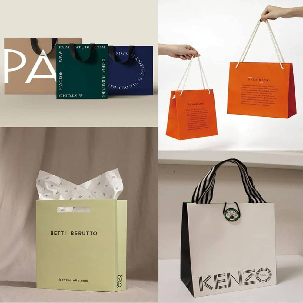 luxury cardboard paper bag