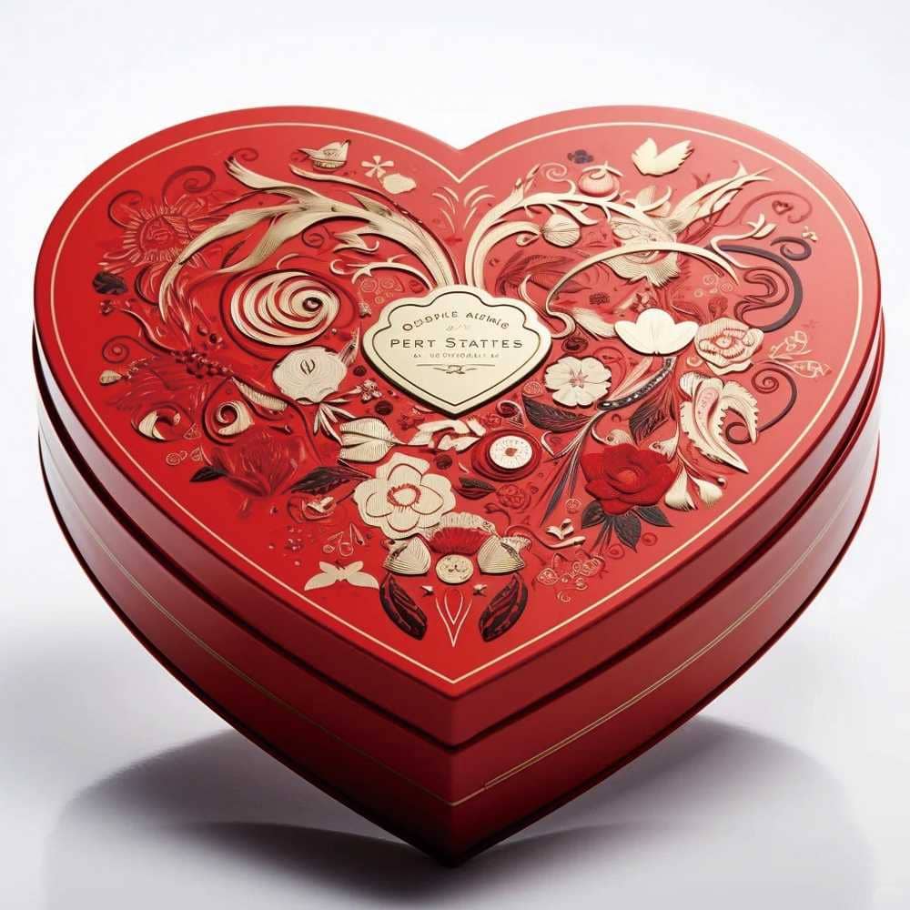 heart shape box