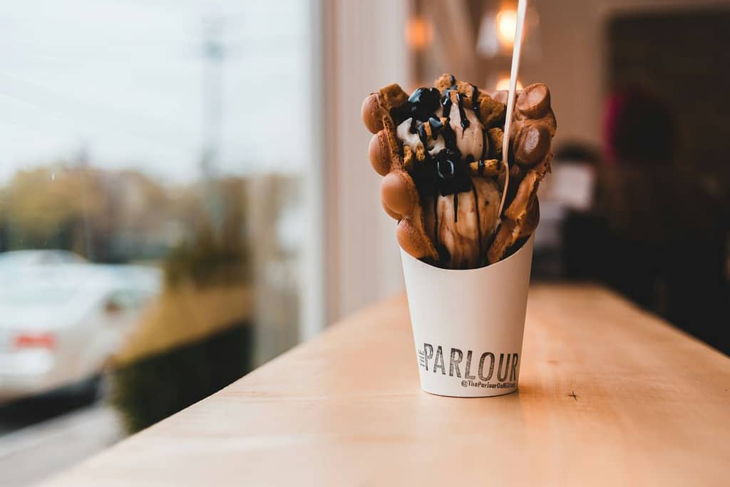 ice cream paperboard cones
