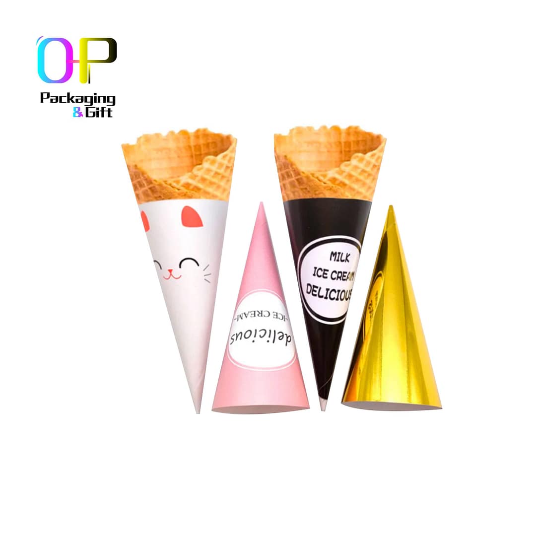 food grade paperboard cone