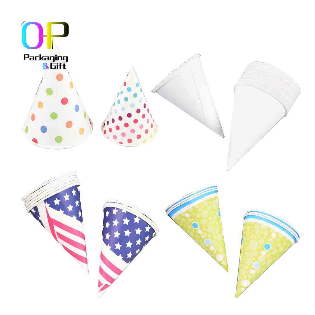 food grade paperboard cone