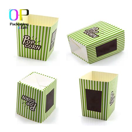 greaseproof popcorn boxes