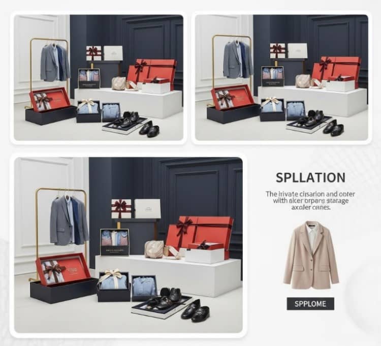 clothing gift boxes