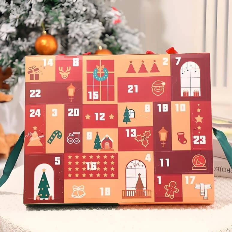 diy advent calendar box