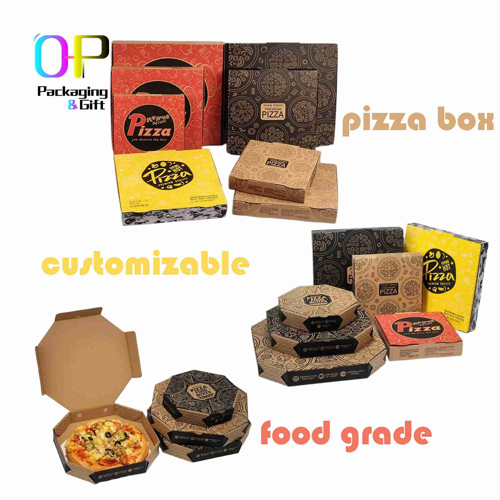 disposable pizza box