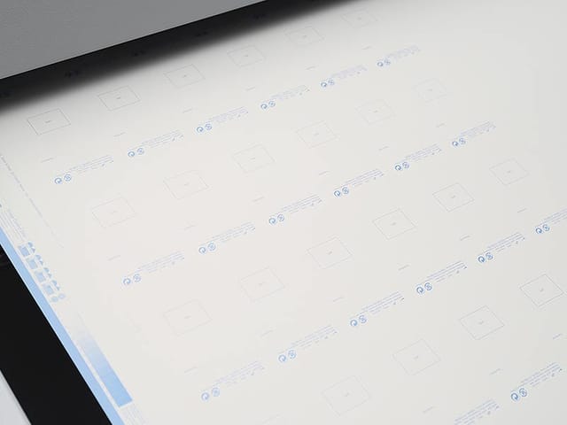 custom packaging paper cutting