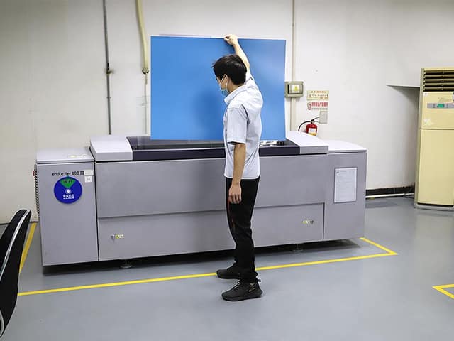 paper box sample making