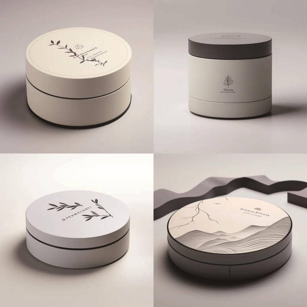 luxury round box