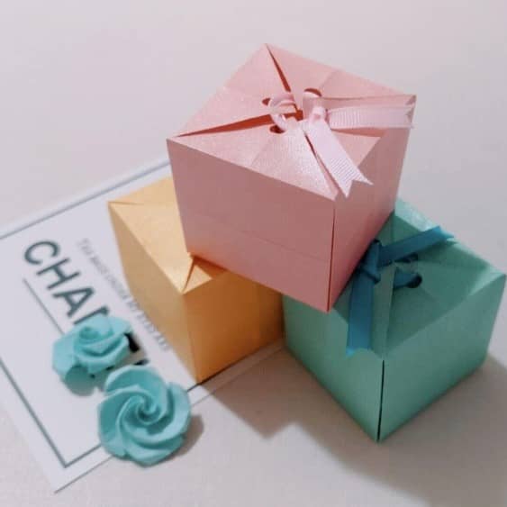 origami gift boxes