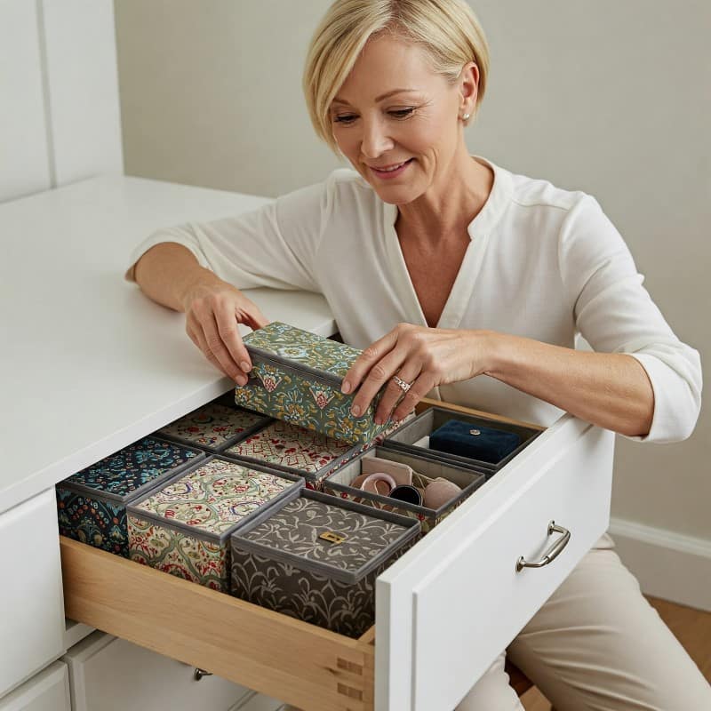 fancy storage boxes