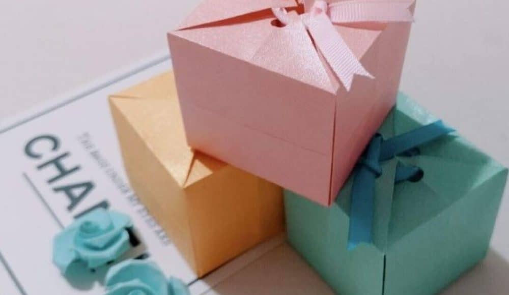 origami gift boxes