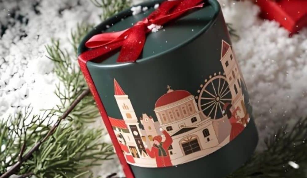 decorative Christmas boxes